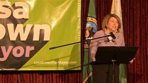 Running To Be Spokane Mayor Lisa Brown Post Alley
