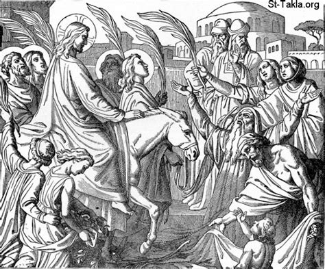 Image 31 Jesus Triumphant Entry Into Jerusalem On The Back Of A Colt