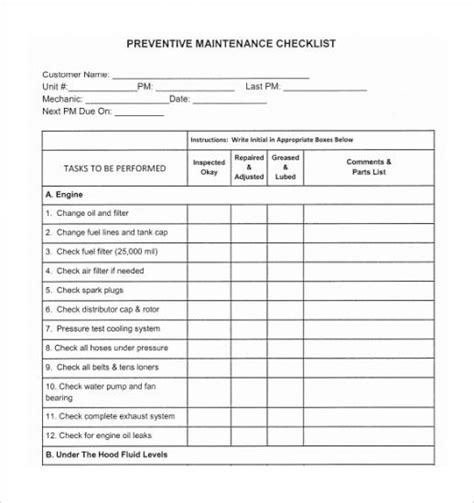 Why perform preventive maintenance on electrical systems during the winter and summer months, power preventive maintenance, inspections and work orders are best handled using your own excel sheet or. Preventive Maintenance Schedule Templates | Download Free ...