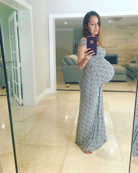 Pregnant Bachelorette Alum Ashley Hebert Jokes About Her Huge Baby