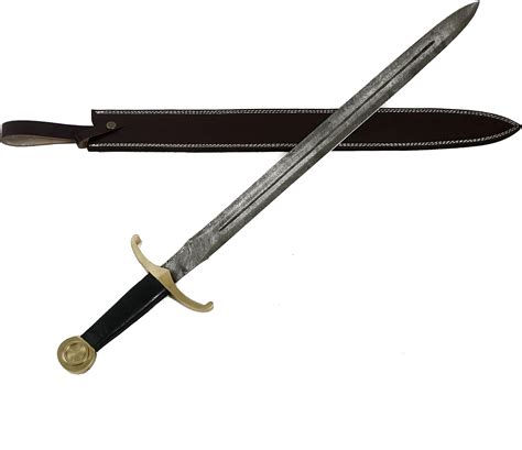 Longswordbastard Sword High Carbon Damascus Steel Sword 36 Swords