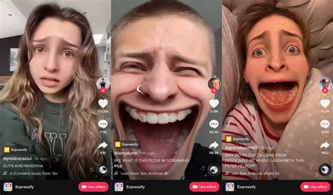 Tiktok How To Use The Expressify Filter Viral Effect Shows How You