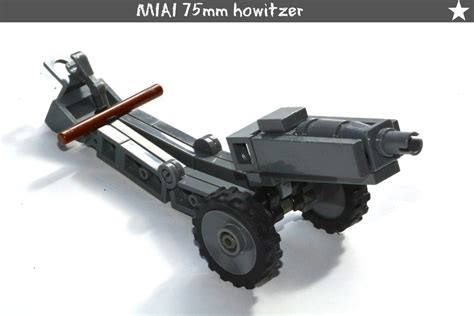 Lego M1a1 75mm Howitzer Flickr