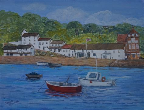 Lynmouth Harbour Cards Pack Of 5 Art Gallery Sw Ltd Art Gallery