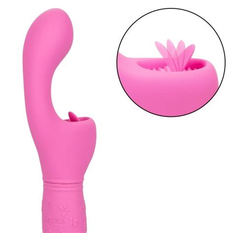 Rechargeable Butterfly Kiss Flicker Vibrator Pink Sex Toy Hotmovies