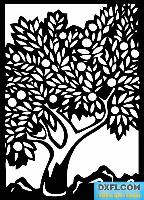 Download and upload svg images with cc0 public domain license. Olive tree plasma/laser cut file - FREE DXF FILES. FREE ...