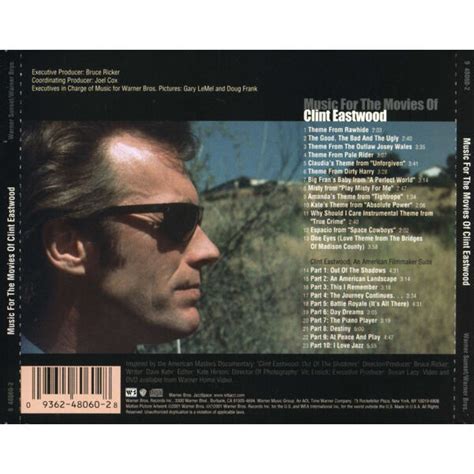 Music For The Movies Of Clint Eastwood De Lennie Niehaus Ennio