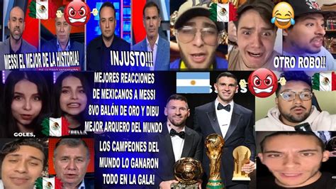 Prensa E Hinchas Mexicanos Reaccionan A Messi Vo Bal N De Oro Gracias