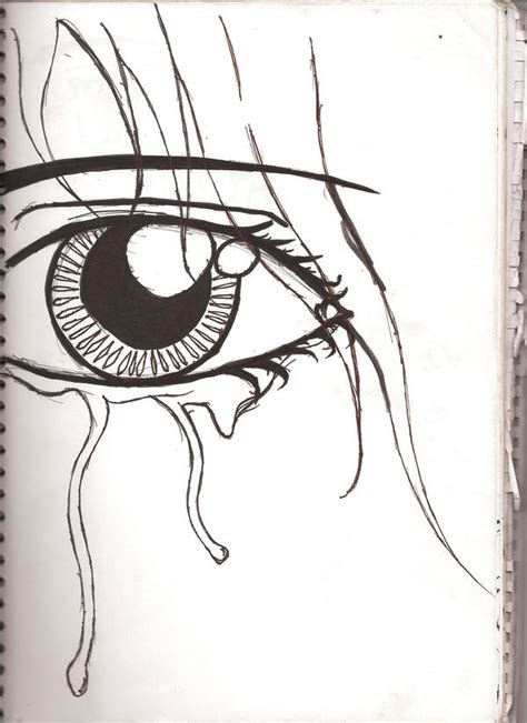 Weeping Girls Eye By Dannyboi666 On Deviantart