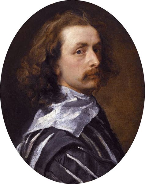 A Self Portrait Of Anthony Van Dyck In The Early 1640s Dashing With