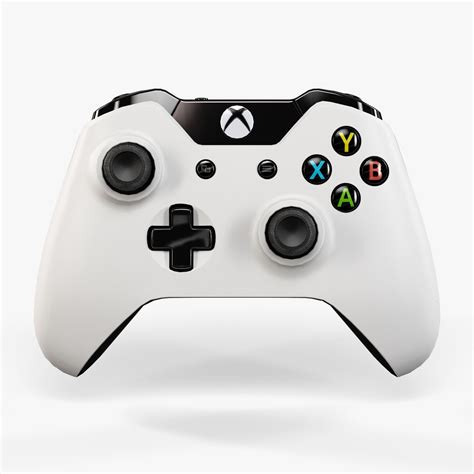 Microsoft Xbox One Wireless Controller 3d Model 40 Dae Fbx Max