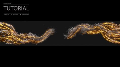 Cinema 4d X Particles Cycles Render Tutorial Organic Motion With