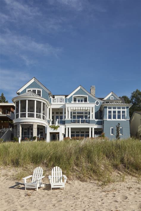 Shingle Style Beach House Exterior Coastal Cottage Dream Beach