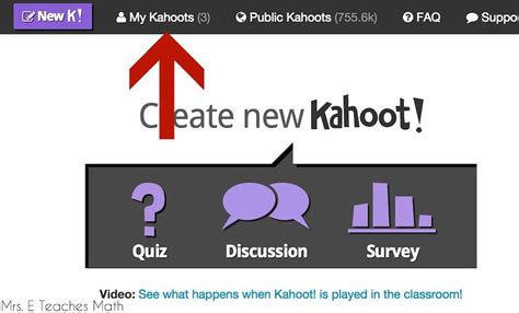 How To Create A Kahoot Teaching Math High School Students