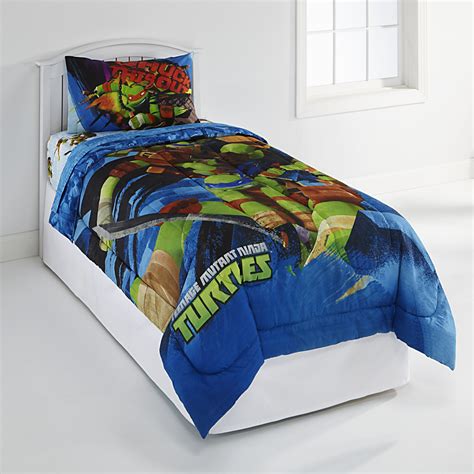 Nickelodeon Teenage Mutant Ninja Turtles Twin Comforter Home Bed