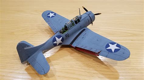 Trumpeter Dauntless Sbd 3 In 132 Scale By Dennis Laplante Scale