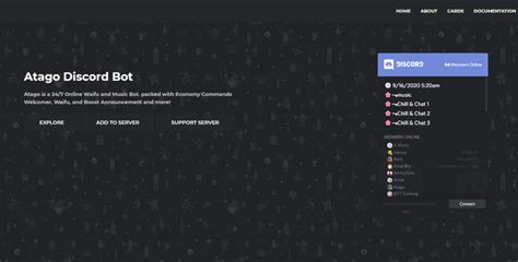 Discord Dashboard · Github Topics · Github