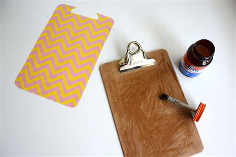 Aesthetic Nest Craft Papered Clipboard Tutorial And Template