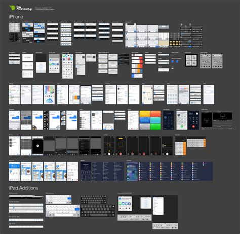 Ui Designers Get This Free Ios 8 Vector Gui Elements Kit