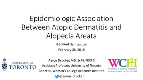 Epidemiologic Association Between Atopic Dermatitis And Alopecia Area