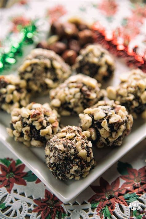 Chocolate Hazelnut Balls Recipe Paleo Leap