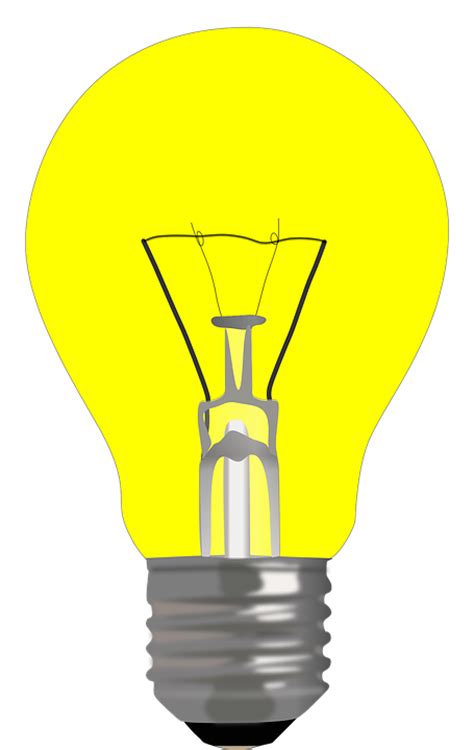 Bulb Light Lamp Electric Free Vector Graphic On Pixabay