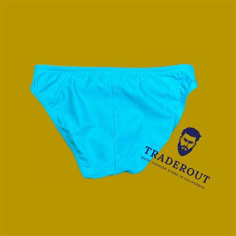 Speedo Men Scuba Blue Solar Swim Brief Bikini Swimwear Size 32 Ebay
