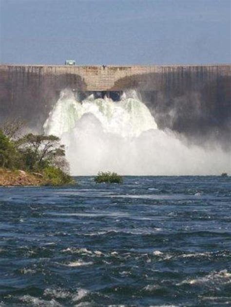 Kariba Dam Zambia Spillway