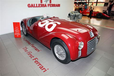 The First Ferrari Car Ferrari I The History The Cars The Legend All