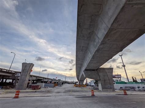 Downtown Miami 818m Signature Bridge Begins To Take Shape