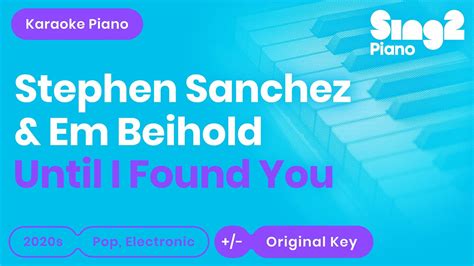 Stephen Sanchez Em Beihold Until I Found You Em Beihold Version