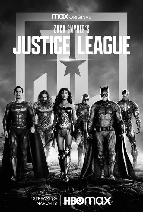Zack Snyders Justice League Official Poster Shows Batman Leading Superhero Team
