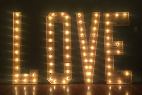 Love Sign Rental Lighting And Decor Las Vegas Nv Weddingwire