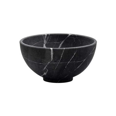 Italian Black Marble Catch All Bowl At 1stdibs