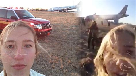 Plane Crash Survivor Pioneers The Disaster Selfie Youtube