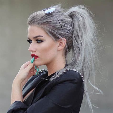 Stunning Grey Hair Color Ideas And Styles Stayglam