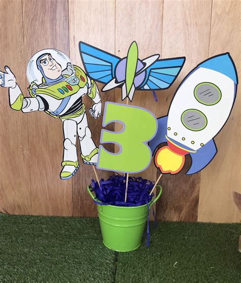 Buzz Lightyear Centerpieces Toy Story Centerpieces Buzz Lightyear