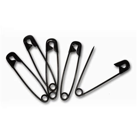 Black Safety Pins 2 5 Pack