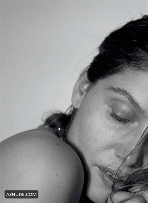 Legendary Laetitia Casta Shows Her Nude Tits Posing In A Mesh Dress And