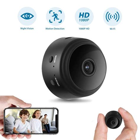 buy mini camera wireless hidden camera wifi 1080p night vision motion detection security