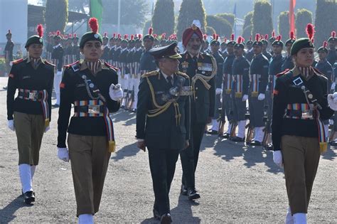 Republic Day Parade 2023 Cds Gen Anil Chauhan Visits Ncc Camp In Delhi