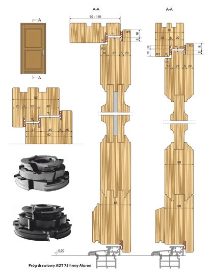 Drzwi zewnętrzne - przykładowy profil - ZPH FREZWID