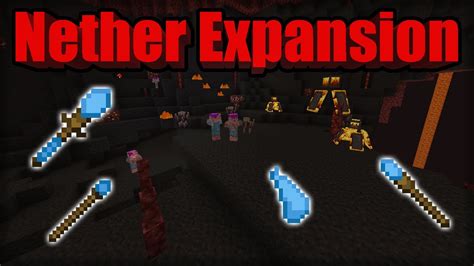 Nether Expansion Addon Pocket Edition Mcpe Minecraft Youtube