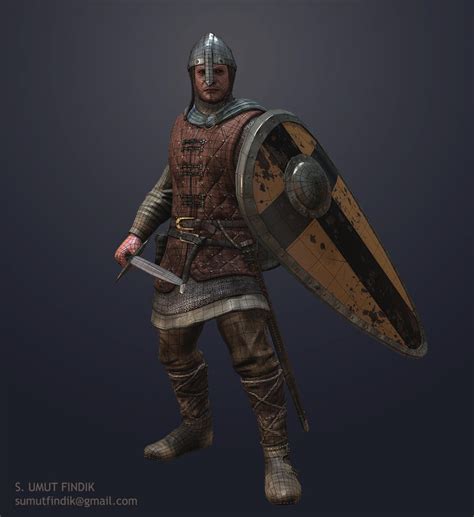 Medieval Soldier Wireframe By Sumutf On Deviantart