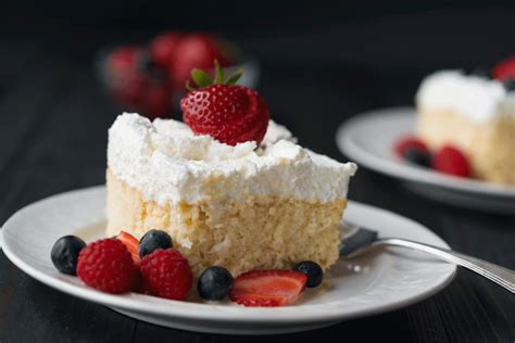 Pastel De Tres Leches Tres Leches Cake With Fresh Berries Recipe