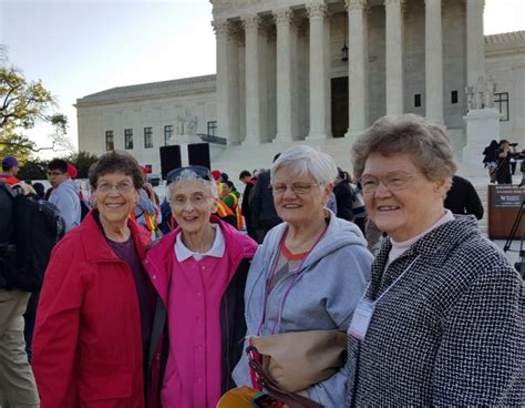 Sisters Stand With Immigrants As Supreme Court Hears Arguments In