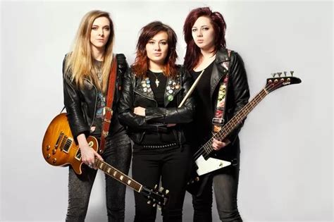 Scots All Girl Rock Band Plucked From Obscurity To Back Big Haired