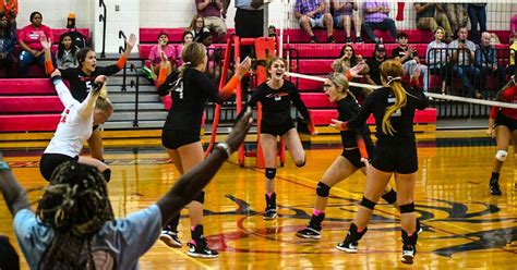 High School Volleyball Westwood Takes Down Lady Elks In Four Sets
