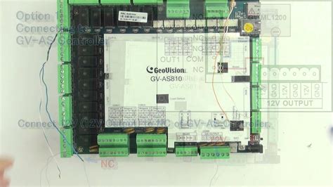 geovision gv ml1200 electromagnetic lock installation door closure detection sensor youtube