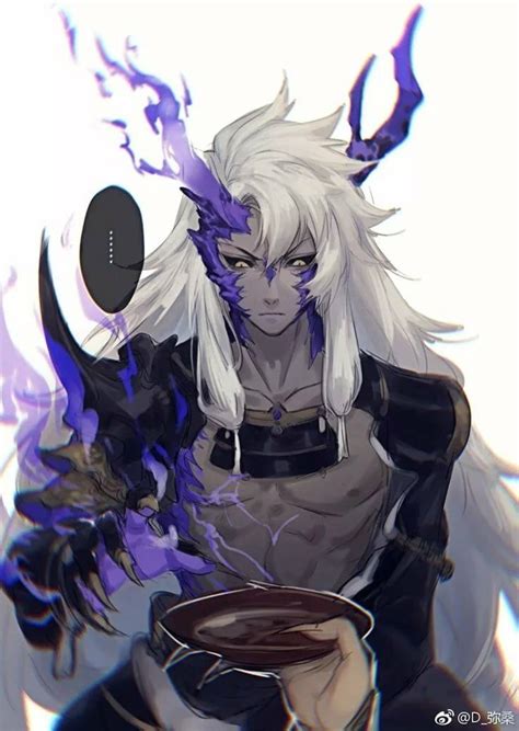 Dark Fantasy Art Anime Fantasy Fantasy Male Anime Demon Boy Demon